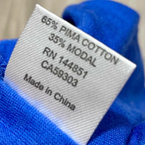 NWT Steven Craig Blue Top Size Large - Picture 4 of 4